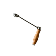 Kurbel mit Holzgriff und Metallhebel, für Hand-Fleischwolf 110500