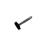 Rändelschraube für Fruchtpresse, Größe 5, mit geriffeltem Kopf