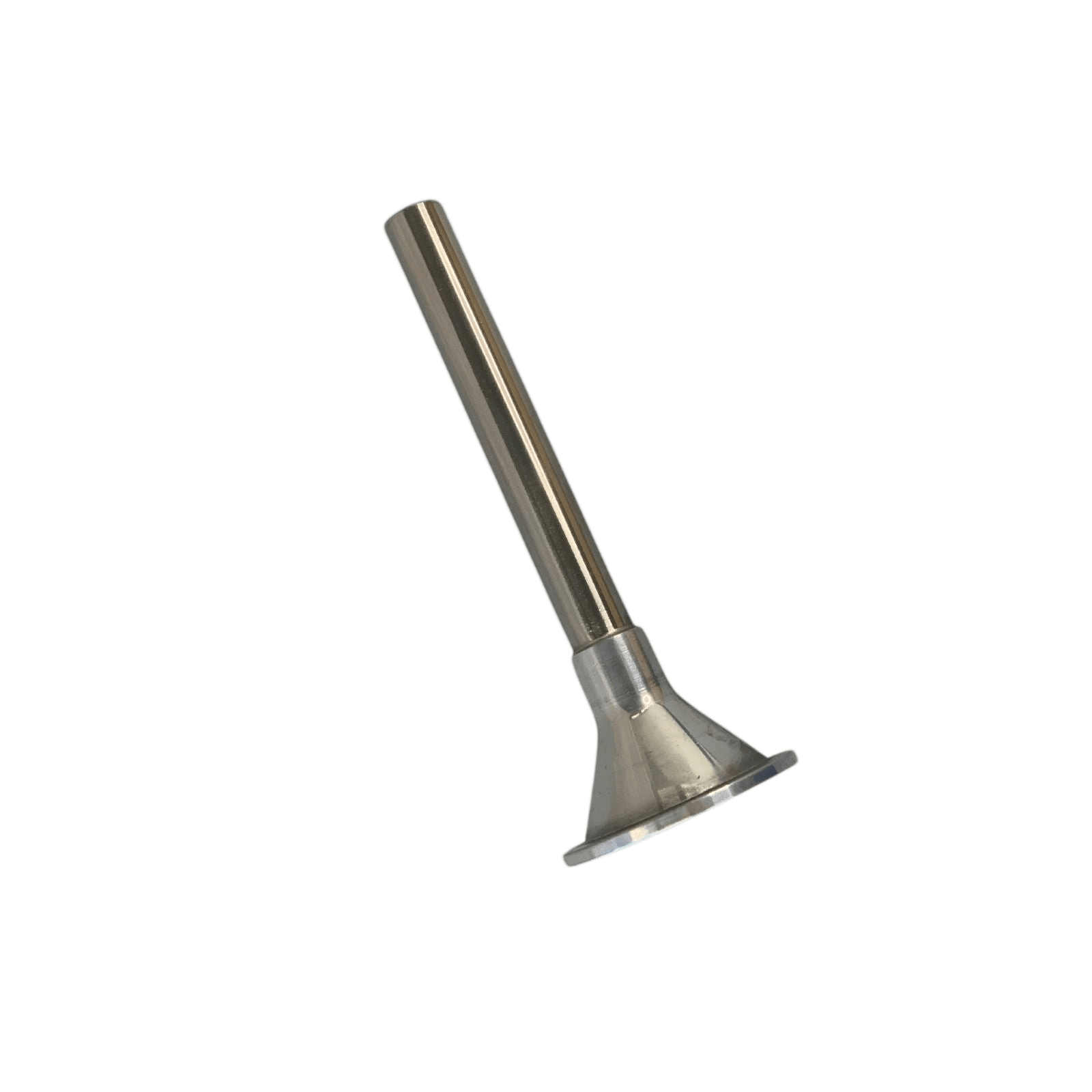 Wurstfüllrohr aus Metall mit Trichteraufsatz, 20 mm Durchmesser für Größe 10