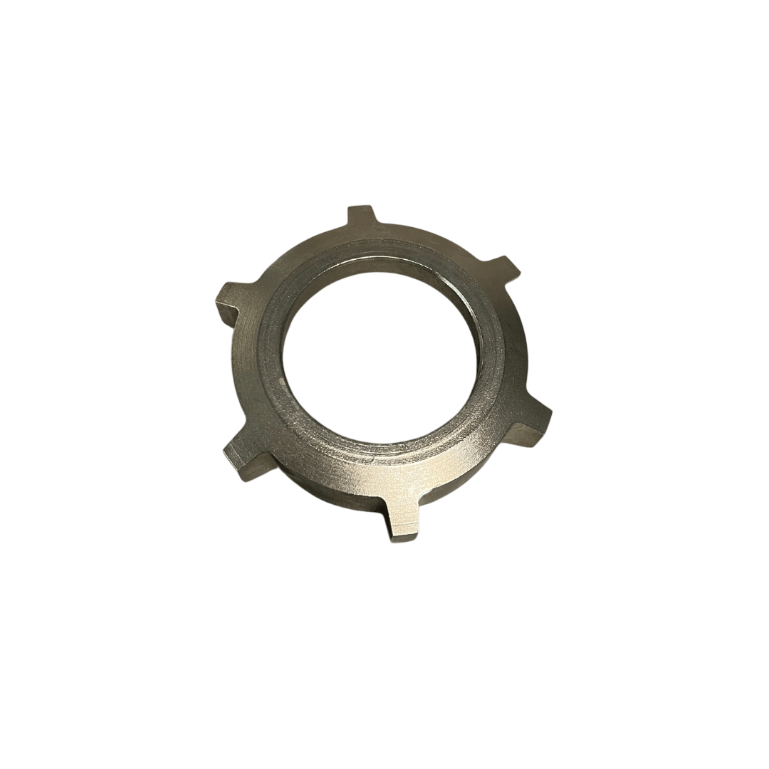 Verschlussring aus Metall, Größe 10