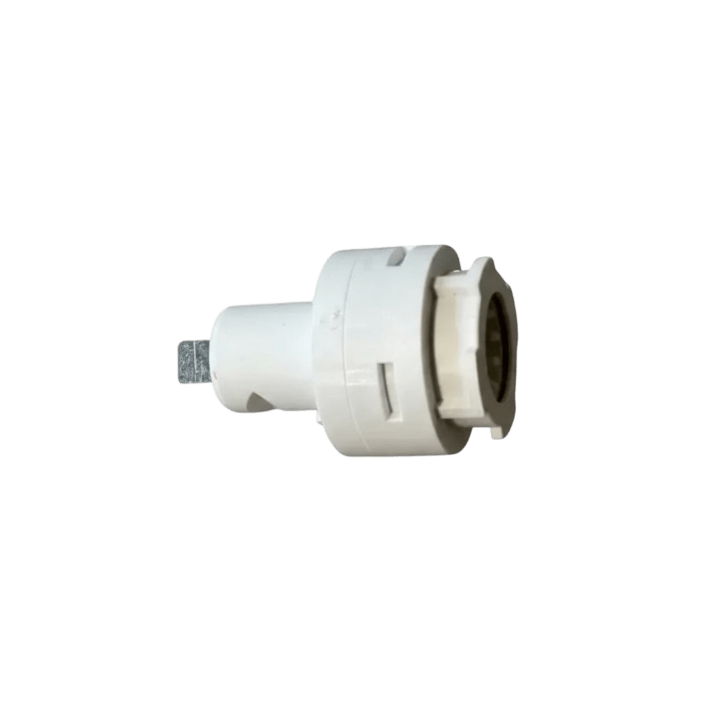 Adapter für Fleischwolf: weißer Kunststoff-Anschluss