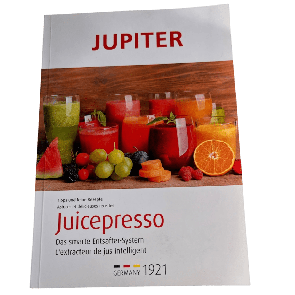 Rezeptbuch für Juicepresso